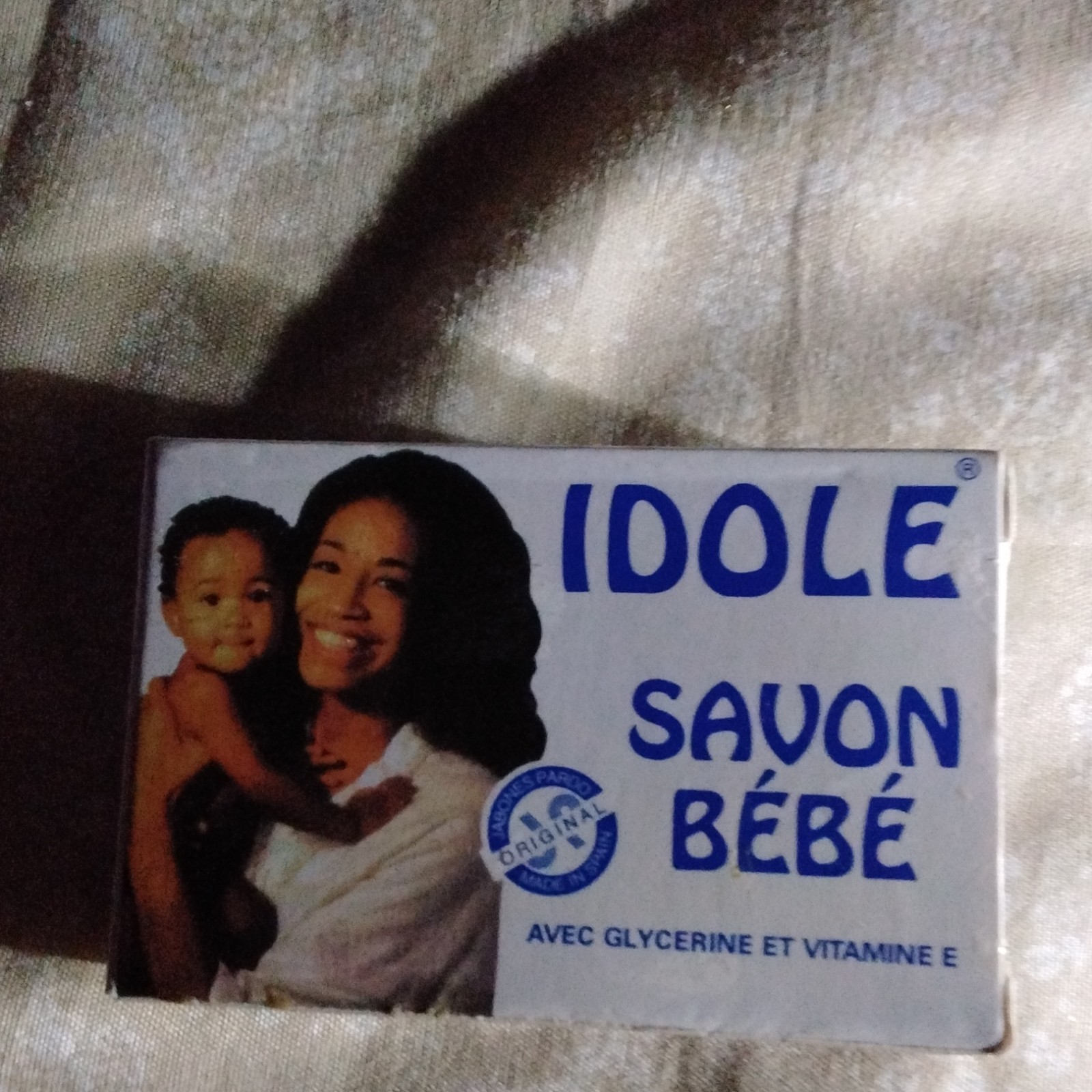 Idole Baby Soap Bar 100g, Glycerin & Vitamin E, Unscented, Sensitive Skin