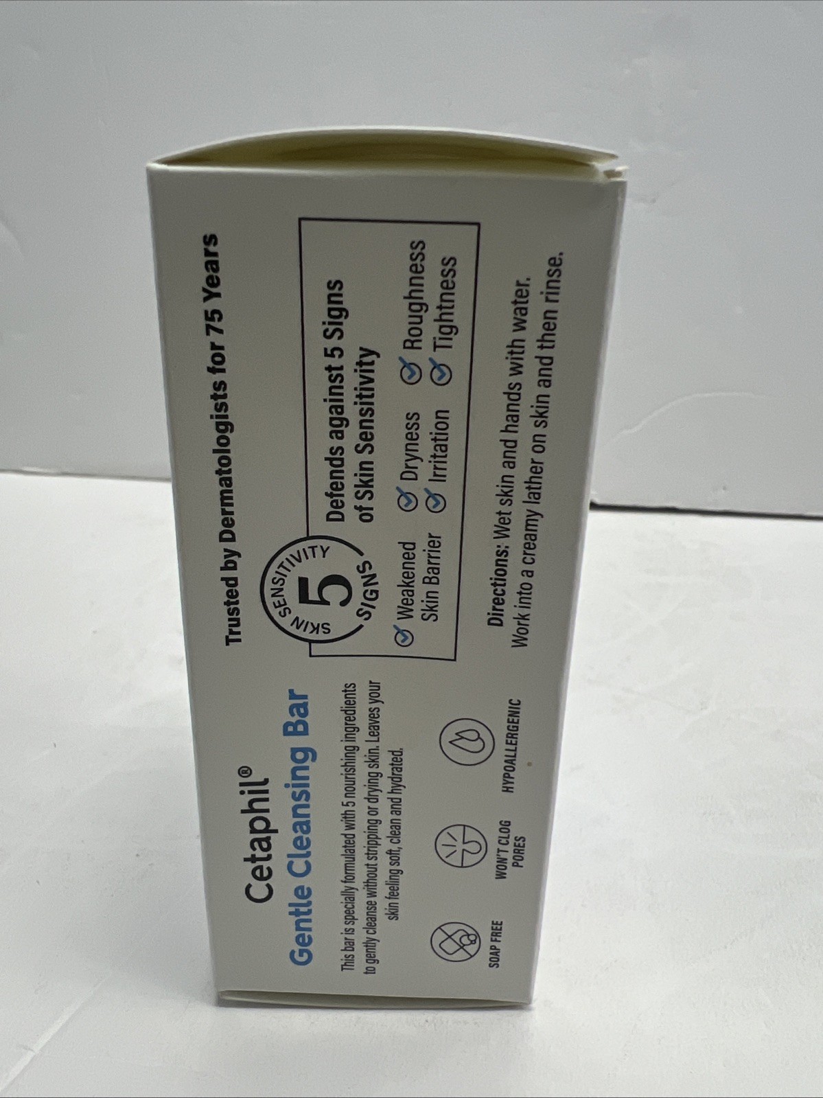 Cetaphil Gentle Cleansing Bar Soap, 4.5 Oz, Dry to Normal/Sensitive, Pack of 2
