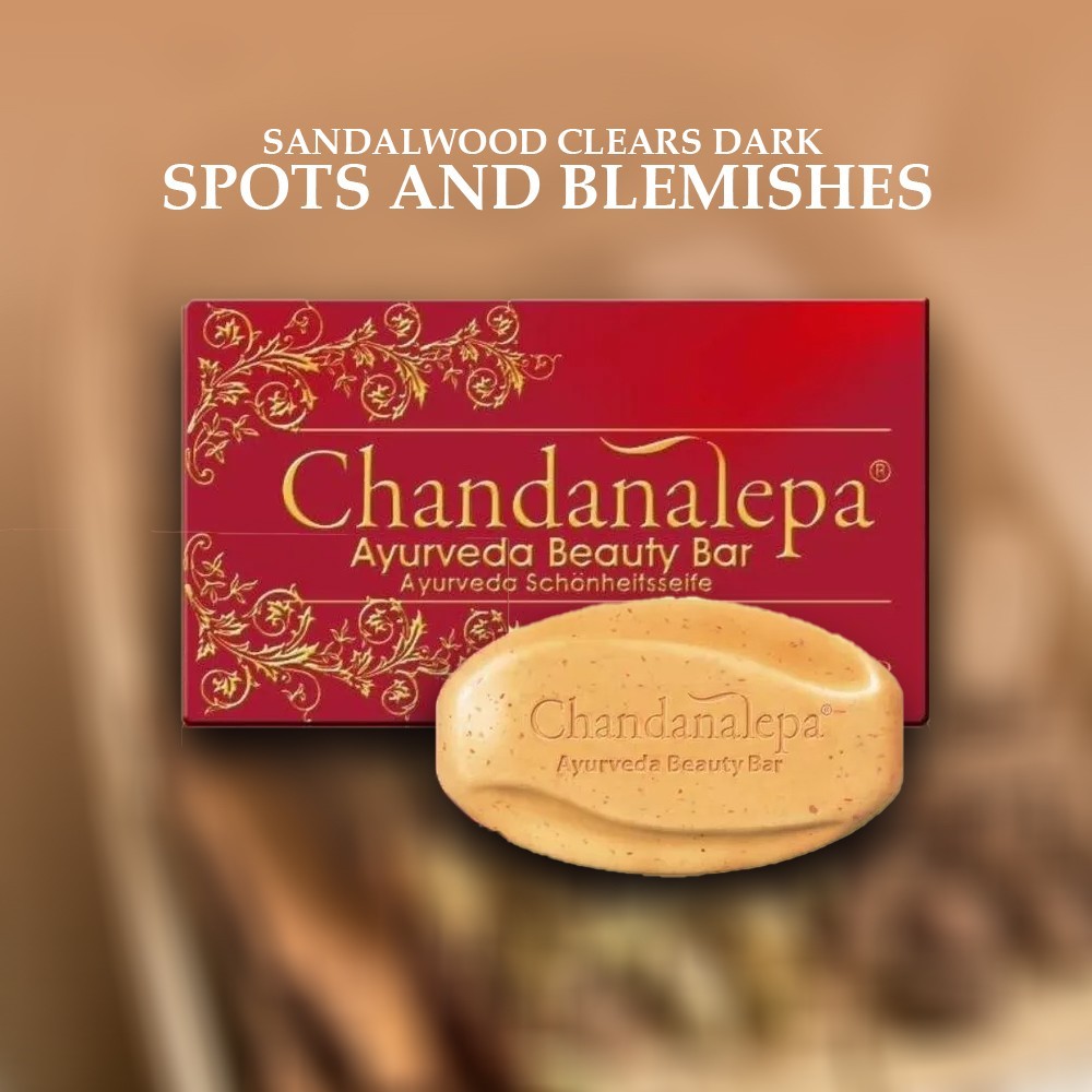 Chandanalepa Beauty Soap for a golden face Ayurveda Herbal Healthy Glowing Skin