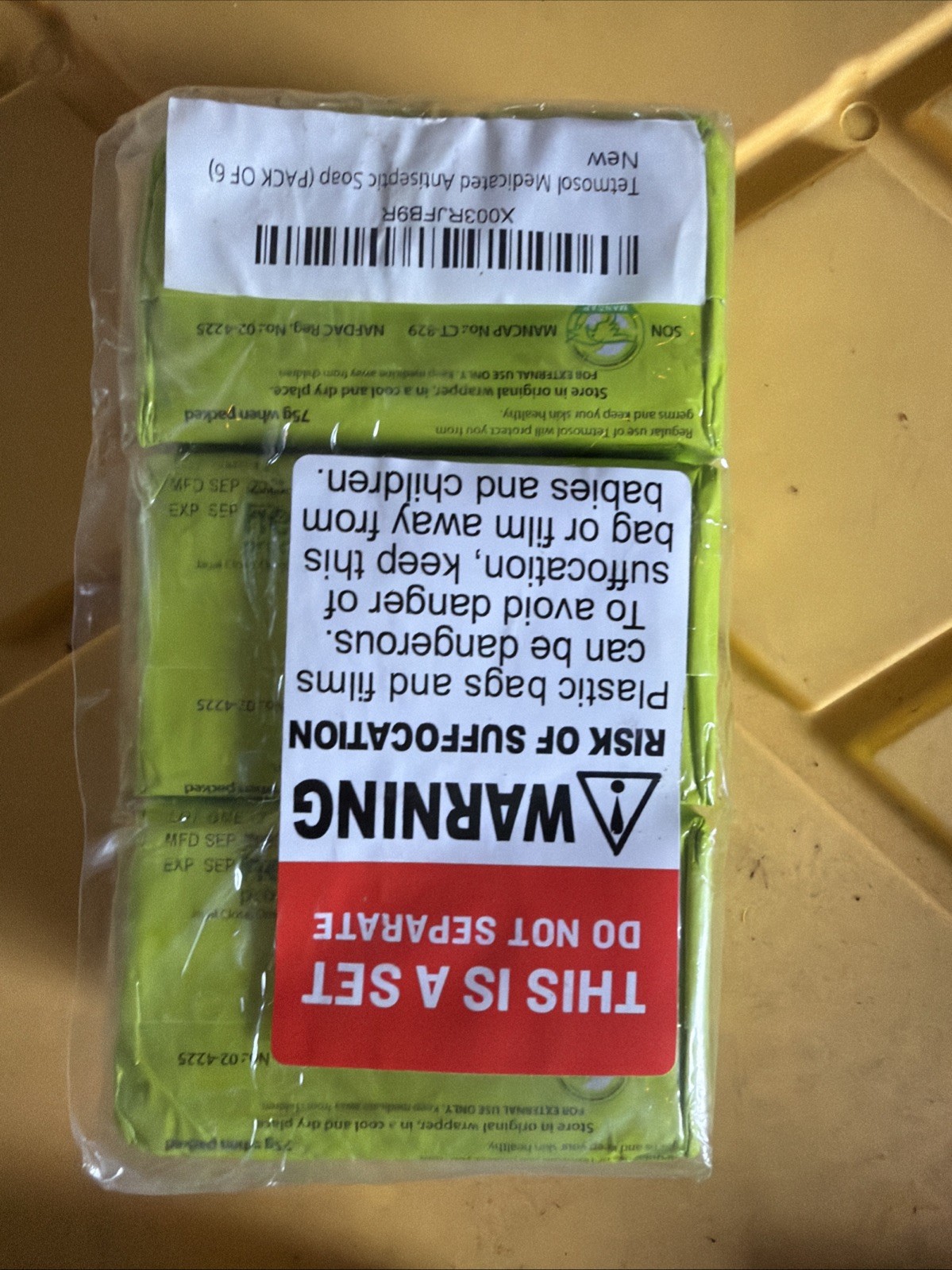 Tetmosol Medicated Soap 75g (Pack of 6)