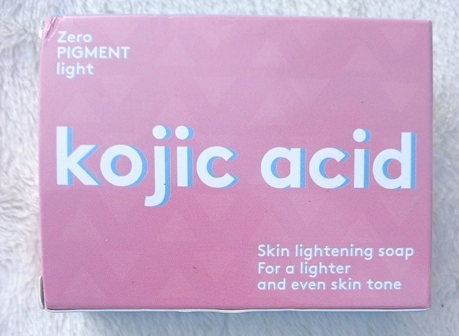 Kojic Acid Skin Whitening Soap Zero Pigment Light New, Factory Sealed