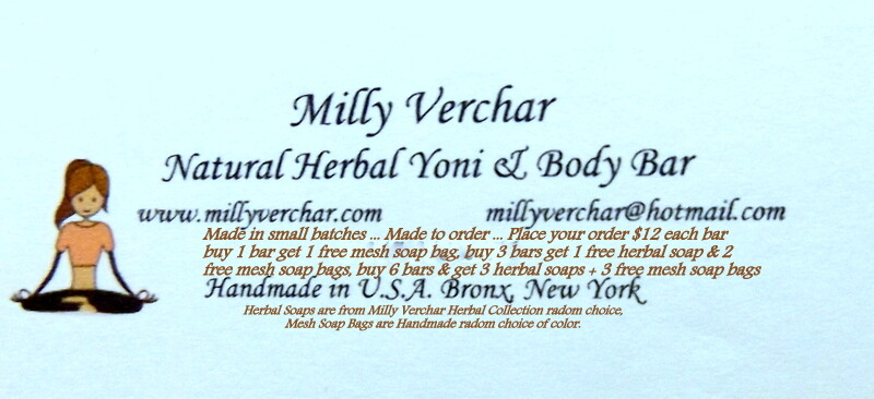 Yoni Organic Vaginal & Body Soap Bar Aloe Vera, Apple Cider V Chamomile Tea 4