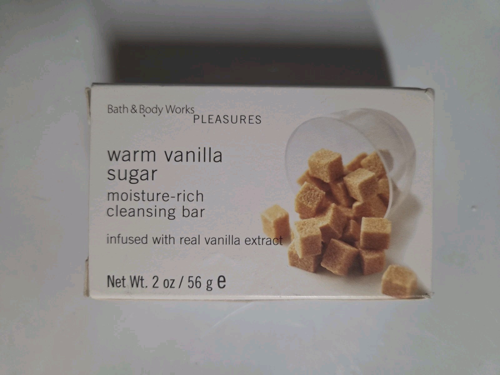 Bath & Body Works warm vanilla sugar moisture cleansing bar 2 Oz new