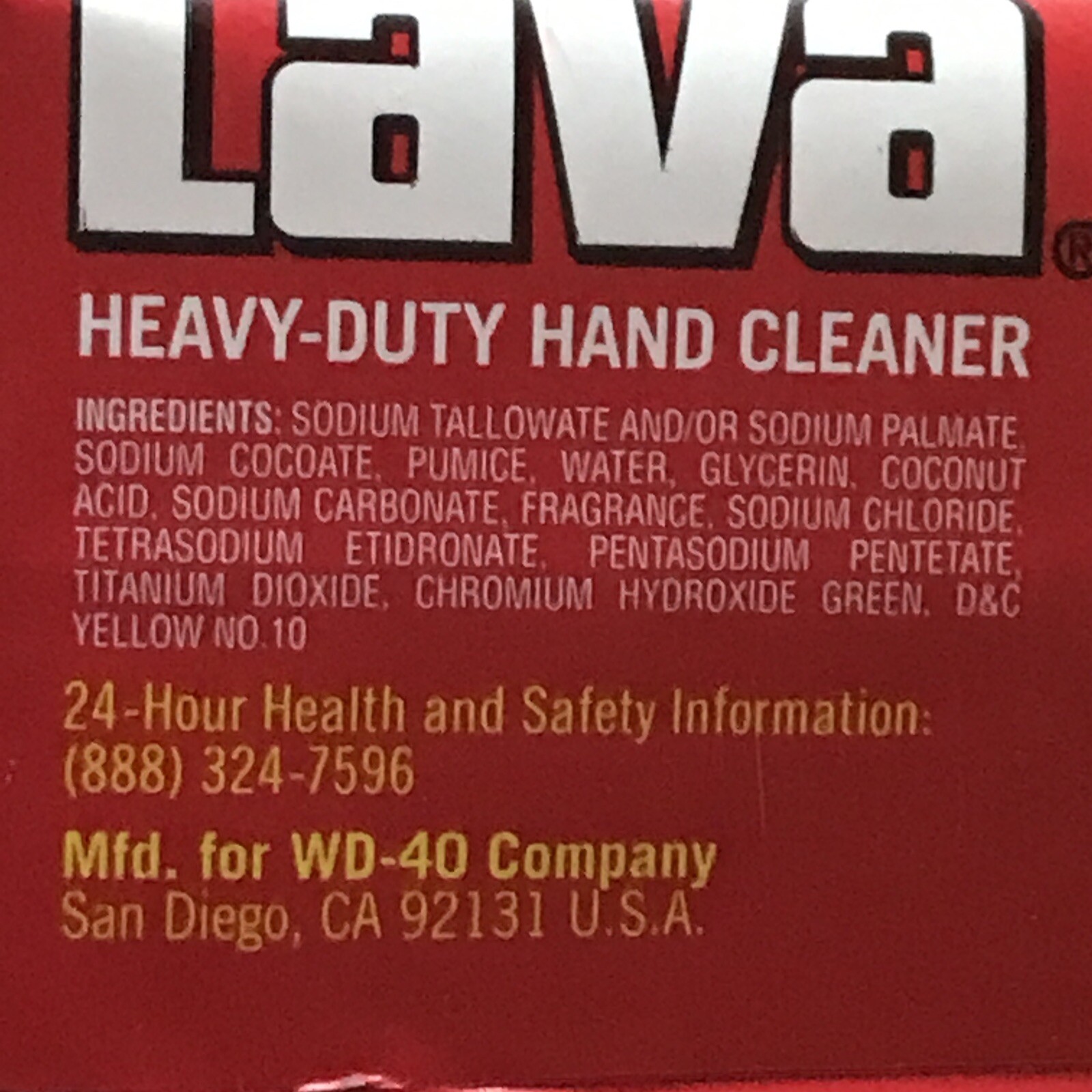 Lot of 5 Lava Soap Heavy-Duty Hand Cleaner pumice powered 5.75 oz NEW