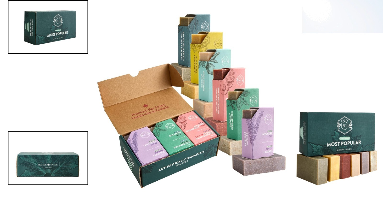 Cold Process Soap – 6 Natural Bars with Essential Oils for Everyday Luxury