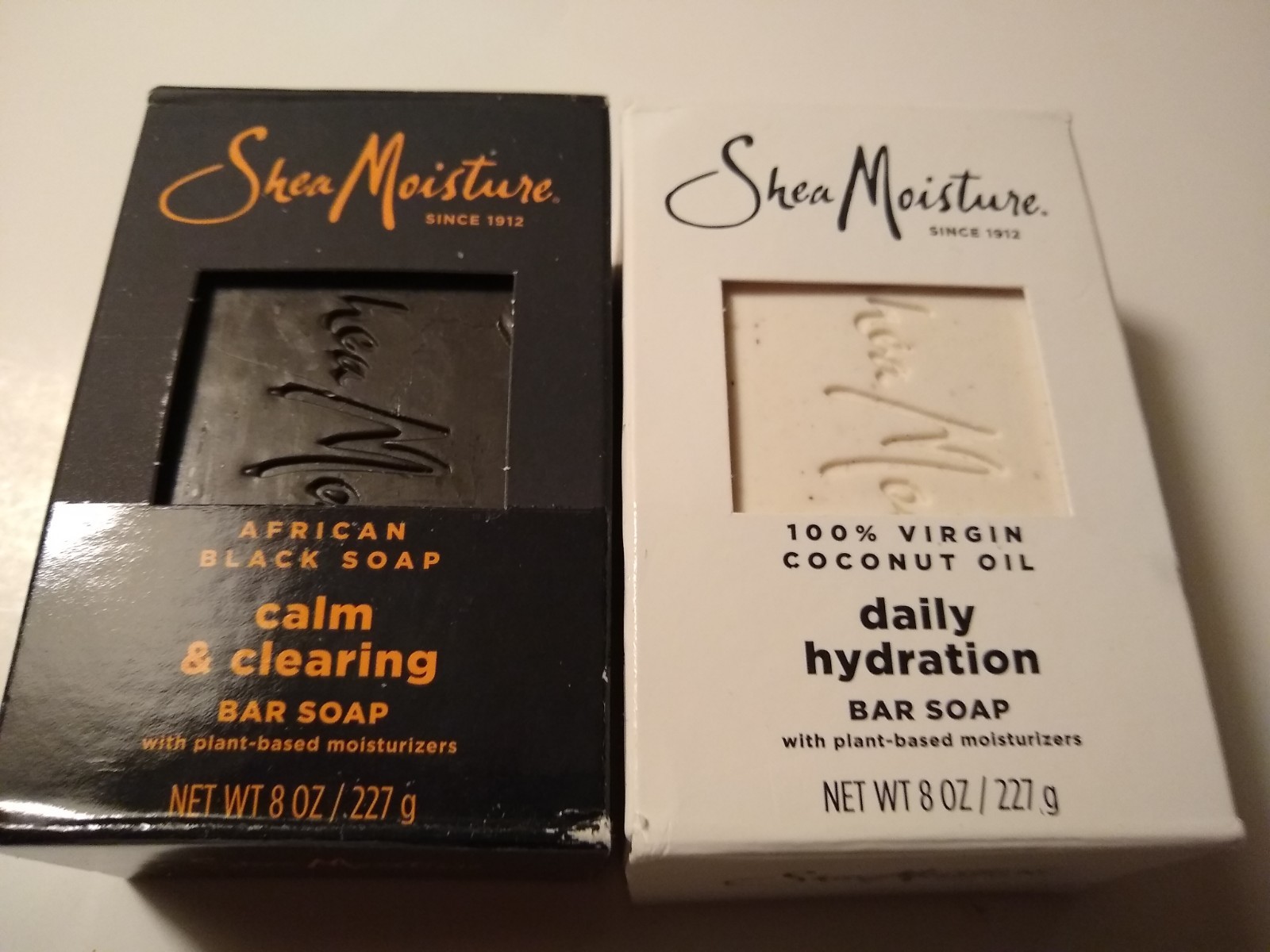 NEW Shea Moisture 100% Virgin Coconut Oil Daily Hydration & African Black Soap 8