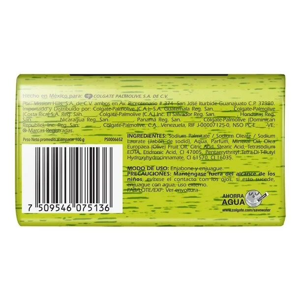 8 x Palmolive Clasico Jabon BARRA con Aceite De Olivo Moisturizing Bar Soap 100g