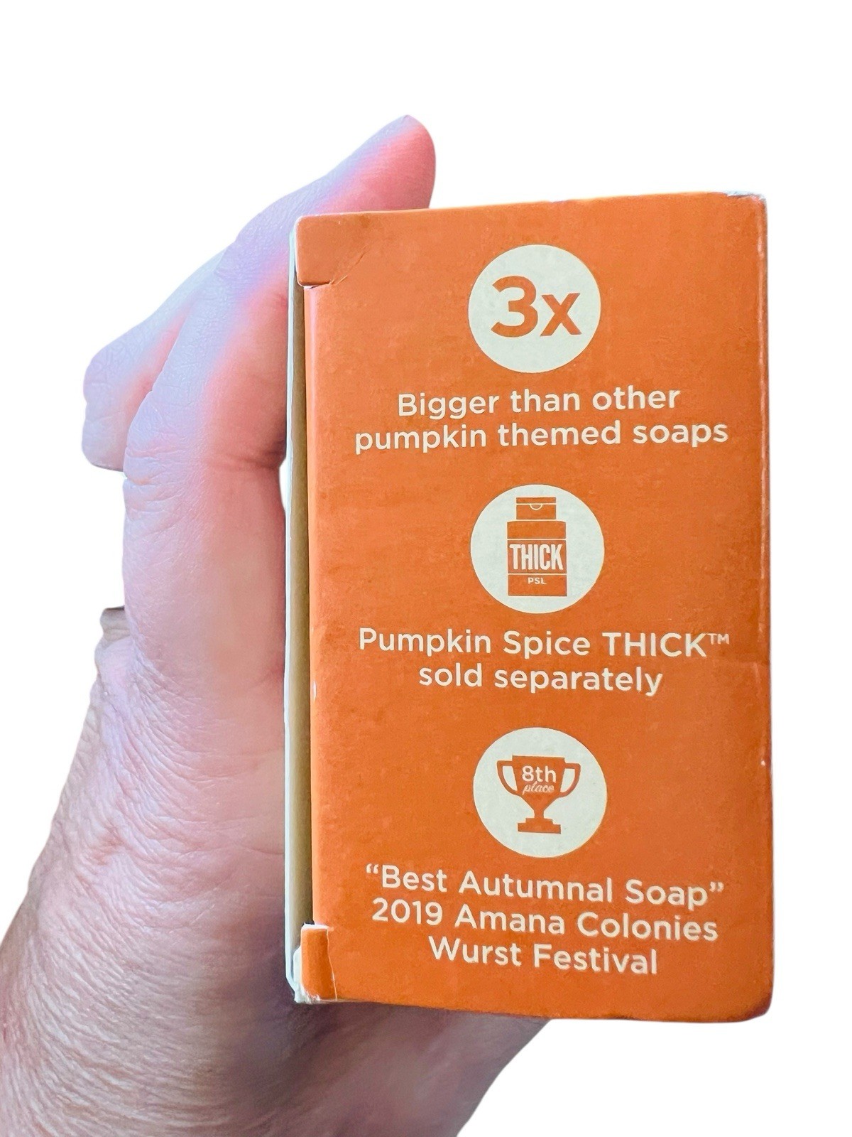 Duke Cannon Basic Ass Pumpkin Spice Latte Soap 10 Oz. Made In The USA