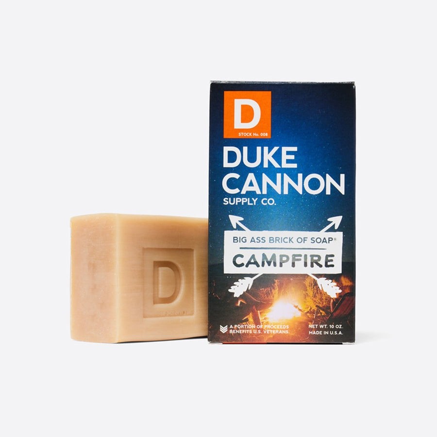 Duke Cannon Campfire Soap 10oz Smoky Scent for Men