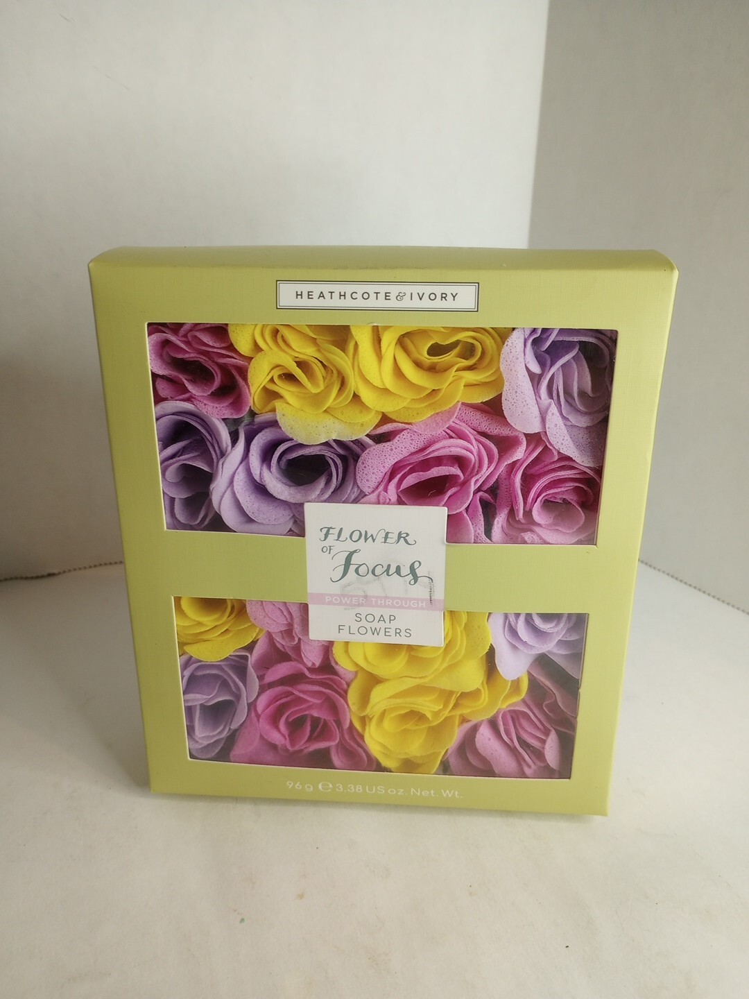 Heathcote & Ivory Flowers Of Focus Soap Bath Flowers, 96g/3.38 oz
