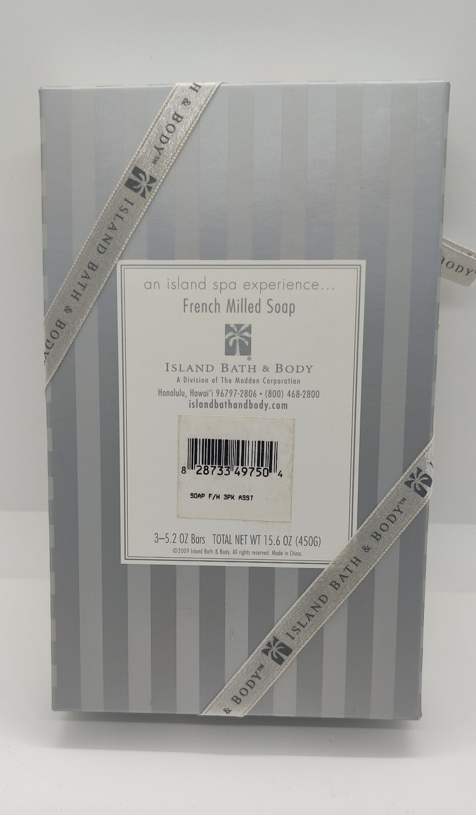 Lot Of 3 Island Bath & Body French Milled Soap 5.2 oz each