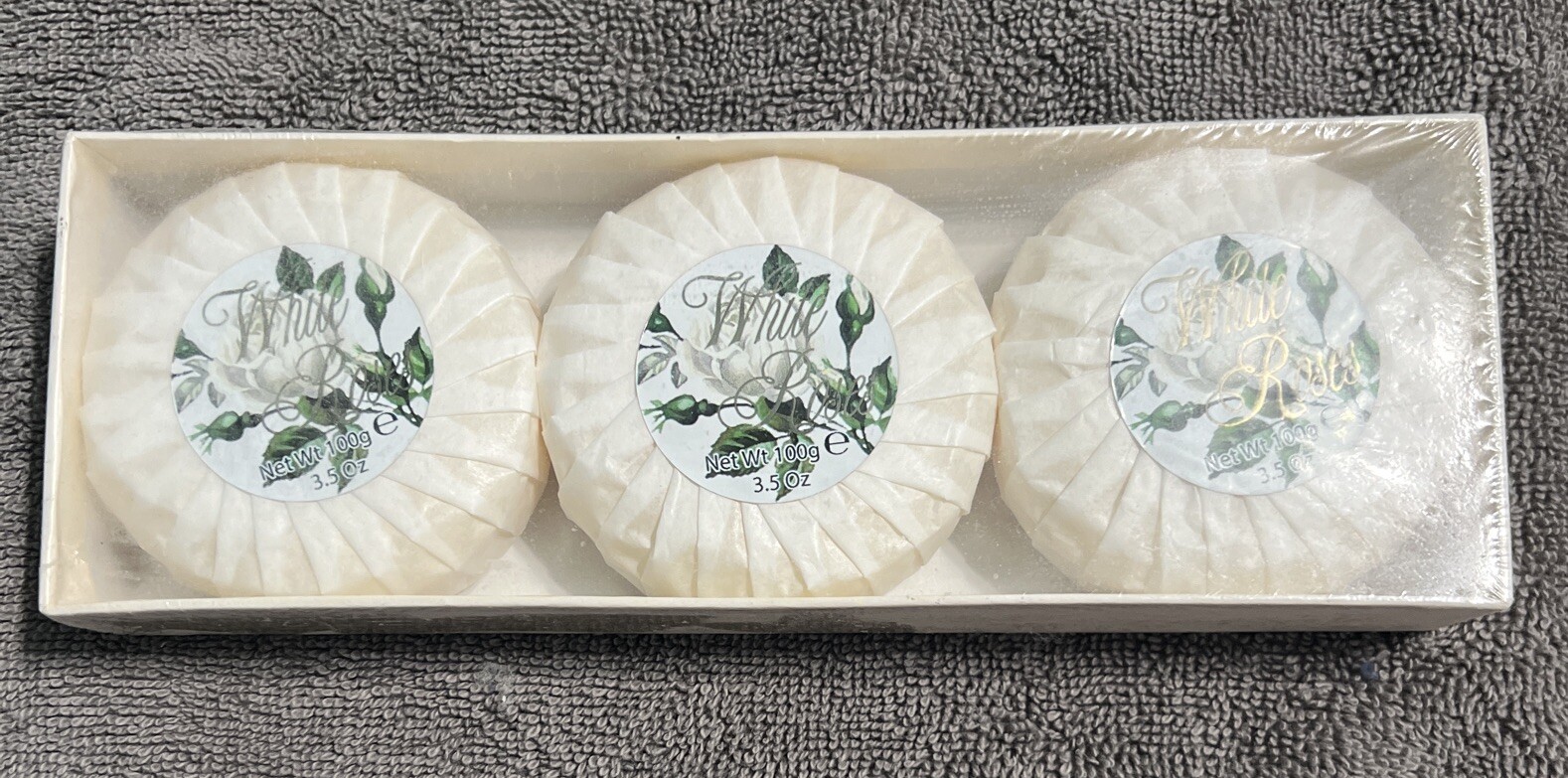 Saponificio Varesino Fine Natural Soap White Roses Soaps Made In Italy 3x 3.5oz