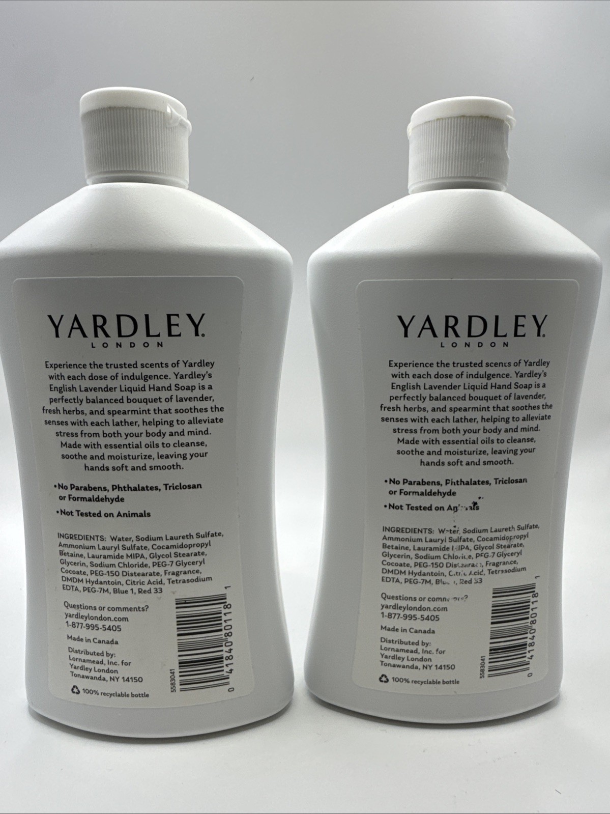 2x Luxurious Hand Soap, English Lavender, 16 fl oz (473 ml)