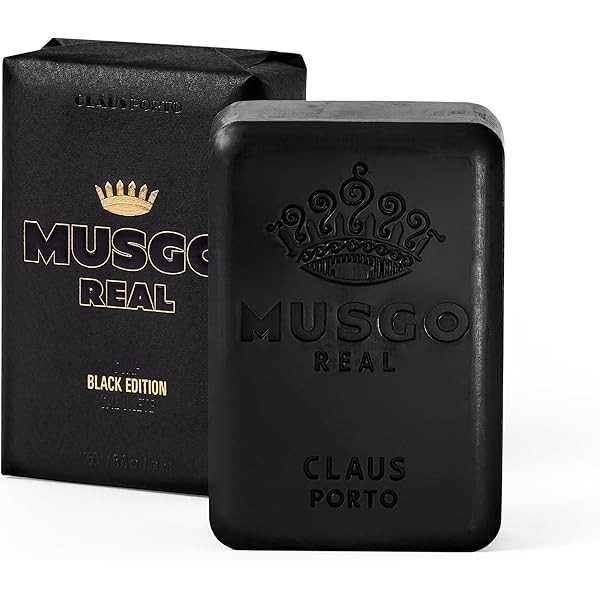 Claus Porto Musgo Real Black Edition Men’s Body Soap 160 g (5.6 oz)