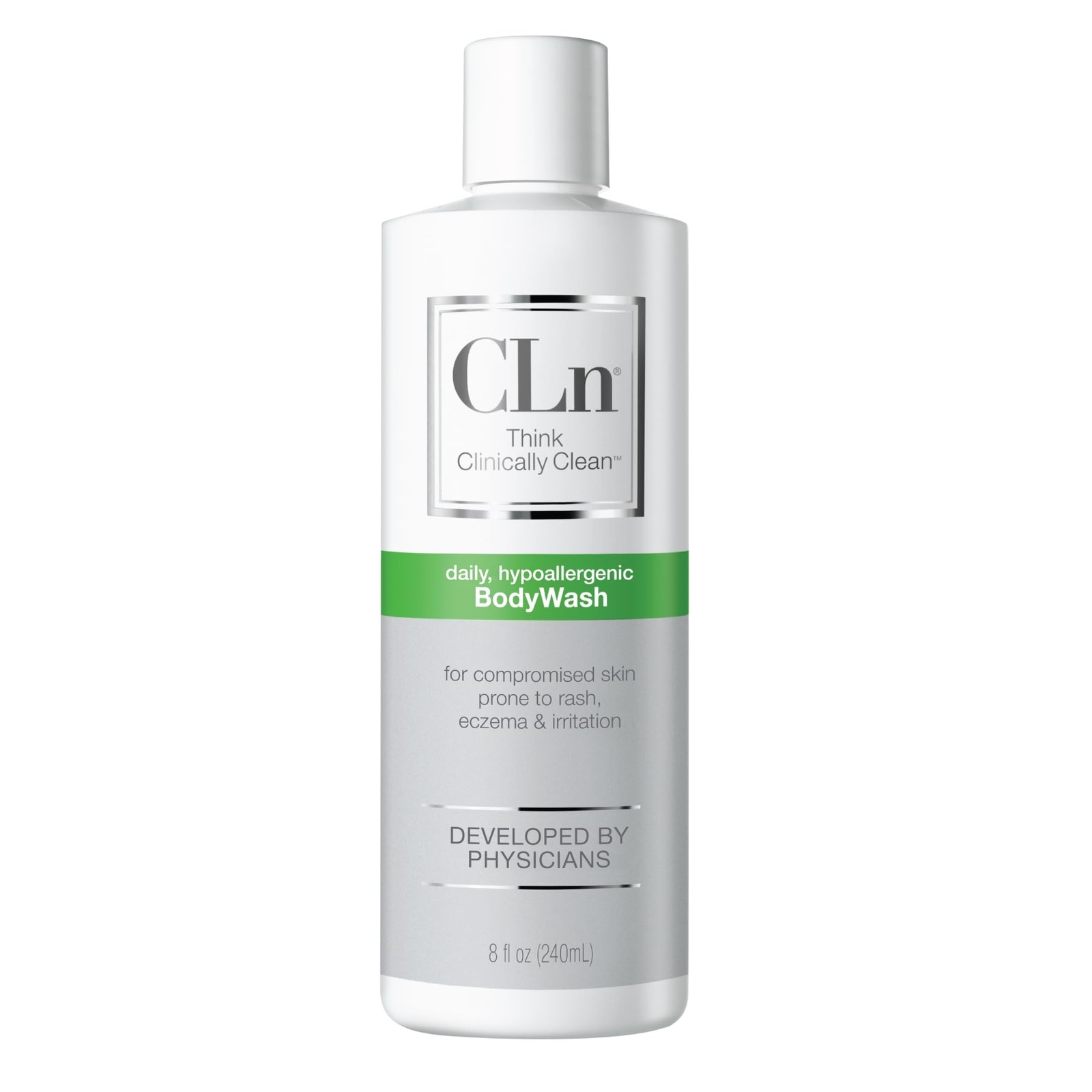 CLn® BodyWash –Non-Drying Body Wash, For Compromised Skin Prone to Ec
