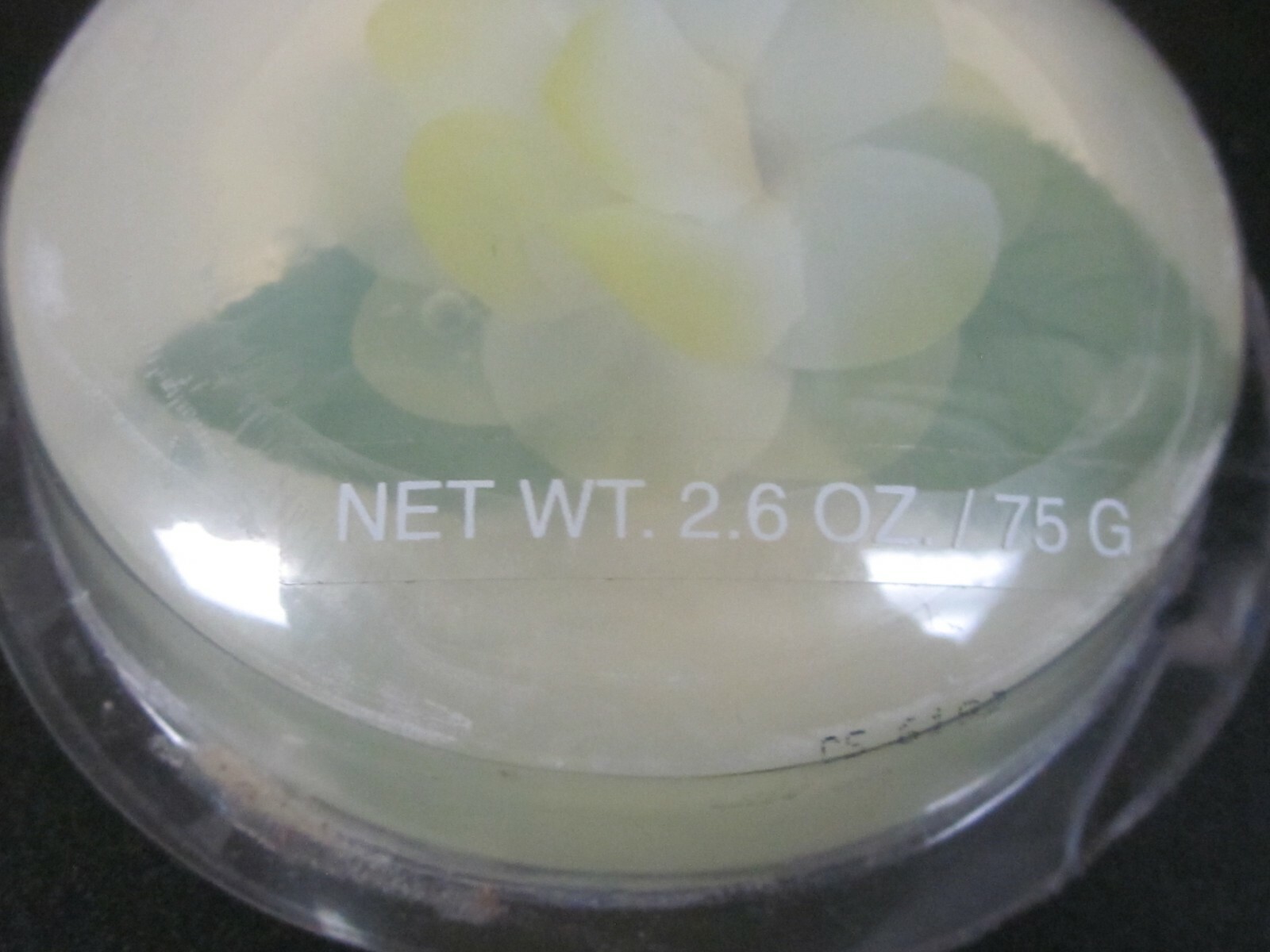 DECORATIVE SOAP-FLOWER MOTIF/SEALED/VINTAGE 2.6 ozs