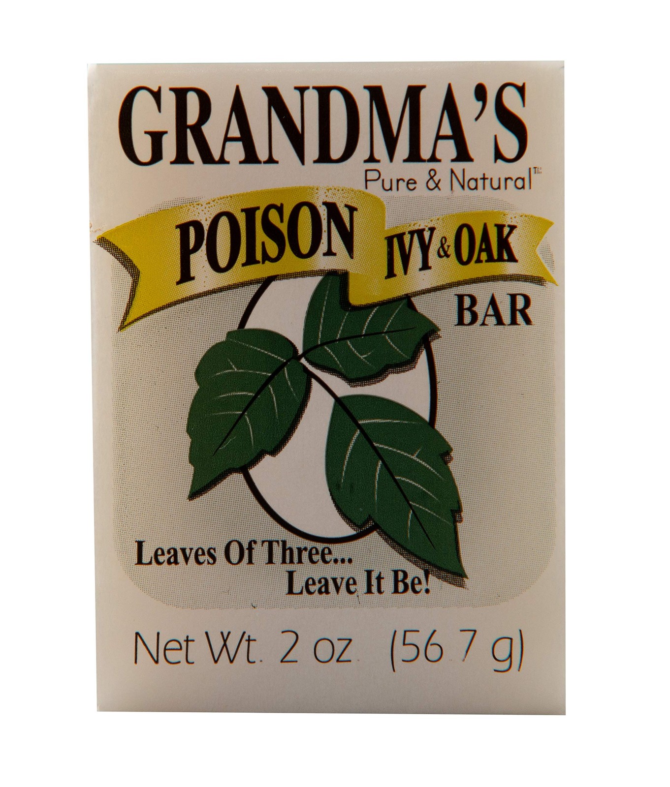 Grandma’s Poison Ivy Soap Bar – 2.0 oz Itch Relief Wash with Jewelweed & Coll…