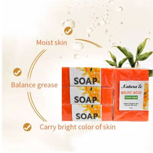 3x Kojic Acid Glutathione Whitening Bleaching Lightening Facial Body Soap 140g