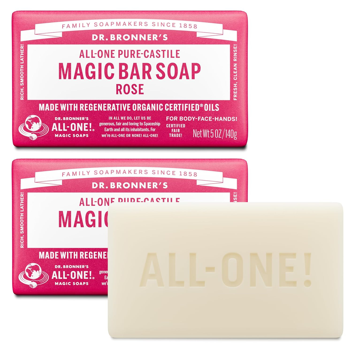 Pure-Castile Magic Bar Soaps – Made with Regenerative Organic Certified Oils – f