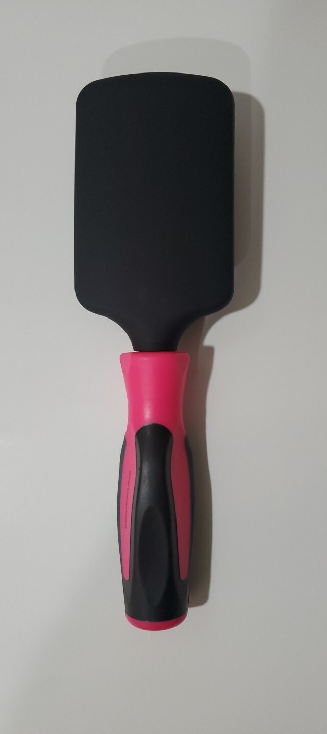Snap On Tools HEAVY DUTY HAIR BRUSH hard handle inspired PINK / BLACK NEW!!!!!!!