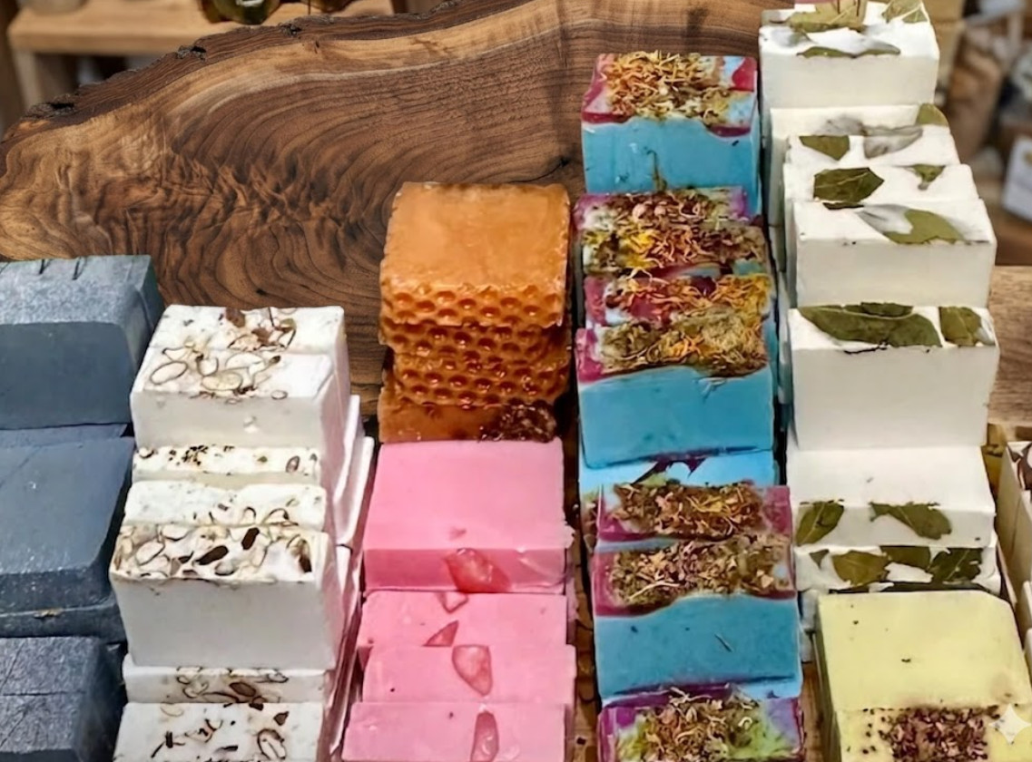 1 lb Bulk Assorted Soap Bars Natural Handmade Bath Soap Variety Pack