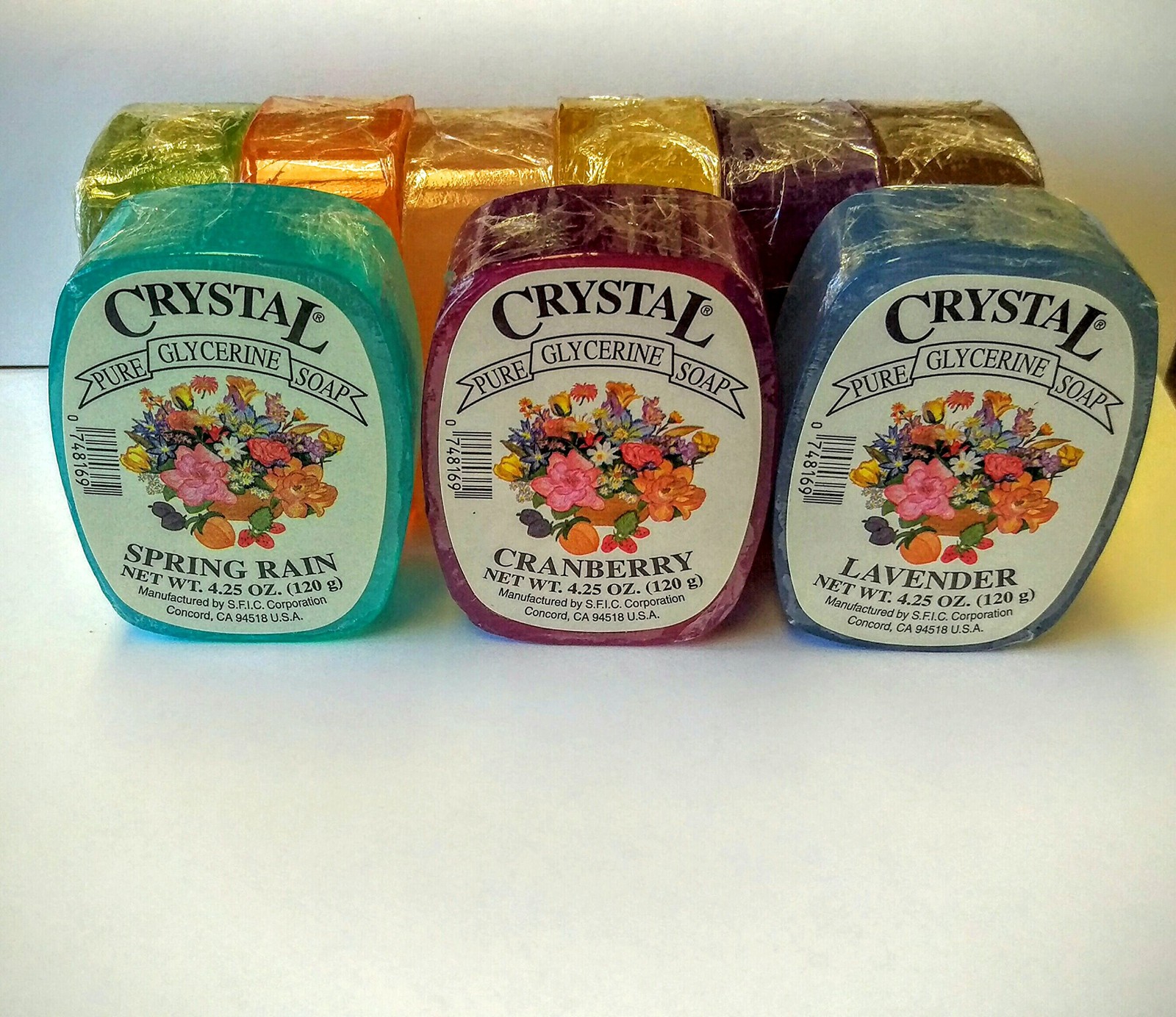 Glycerine Soap Bars 24 Fragrances (24 bars)