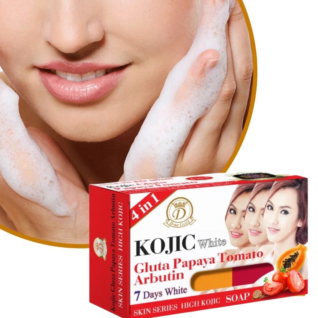 Kojic Arbutin Brightening Bar Soap Colla Skin Dark Spot Remover 160g [USA Stock]