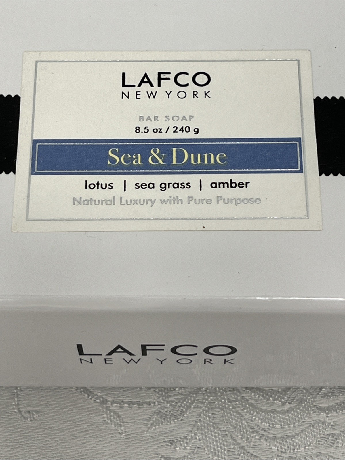 Lafco New York Bar Soap Marine Natural Luxury 8.5 oz