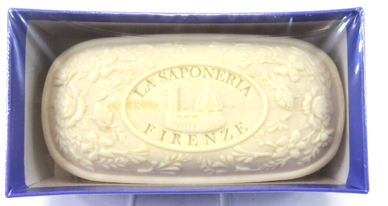 La Saponeria Firenze LAVENDER Scented Soap Made in Italy Tuscany (1) 10.5 oz NIB