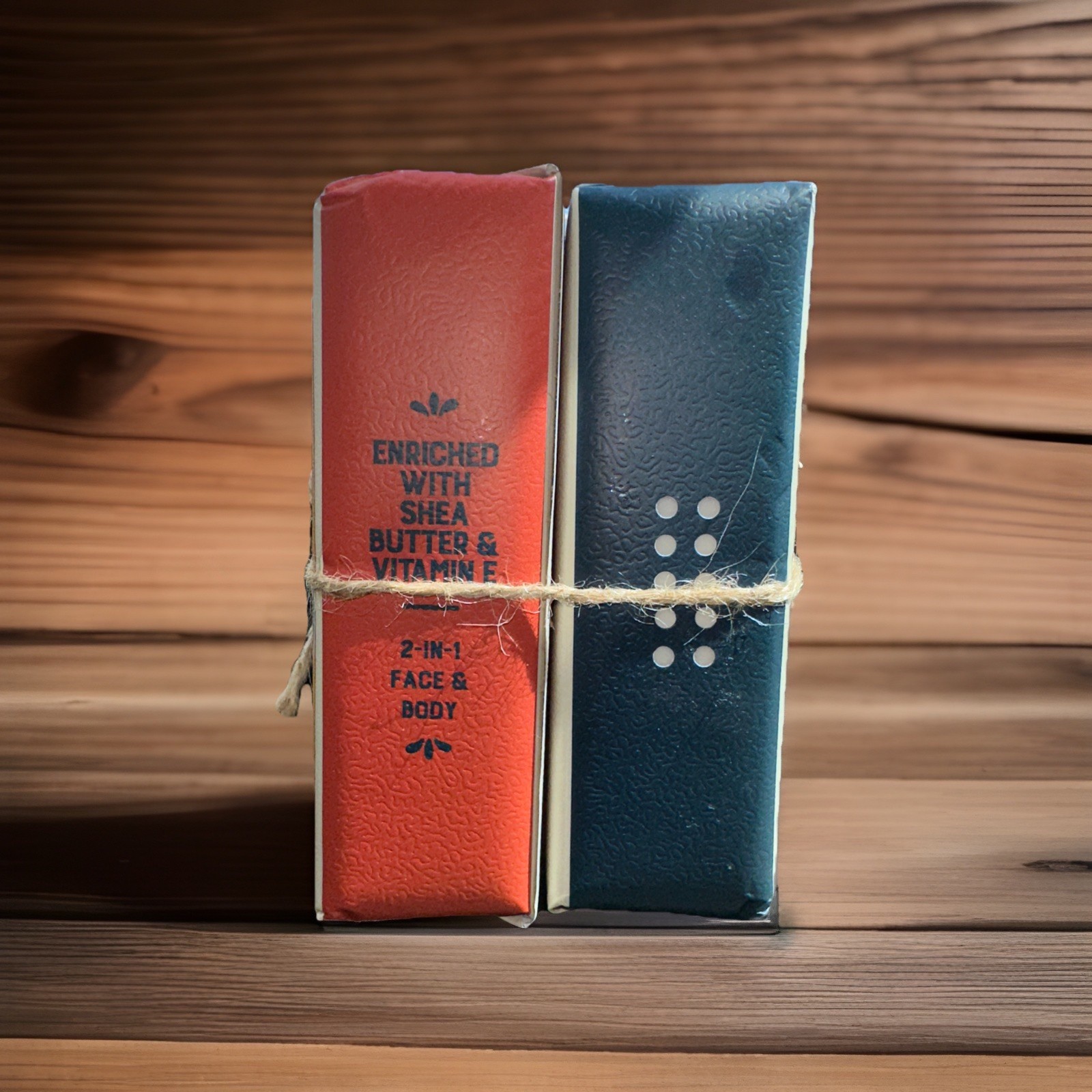 🆕2 PCs HUNTER & GREY TOUGH GUY MEN’s BAR SOAP 🧼GIFT SET WHISKEY 🥃+ CEDAR