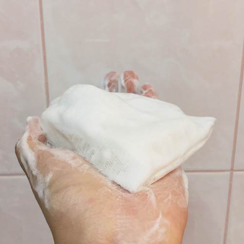 Snail White Whipp Soap Bar Foam with Delicate Softening Namu Life 100g.