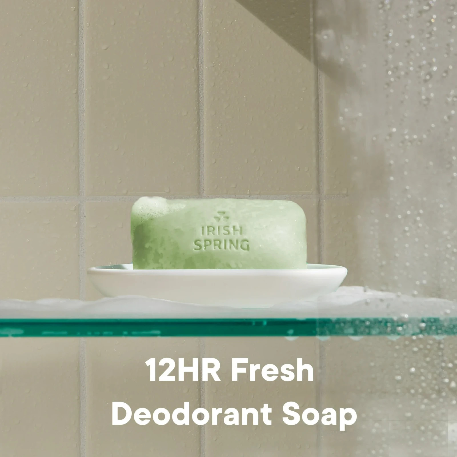 Irish Spring Bar Soap for Men, Aloe Mist Deodorant Bar Soap, 12 Pack, 3.7 Oz