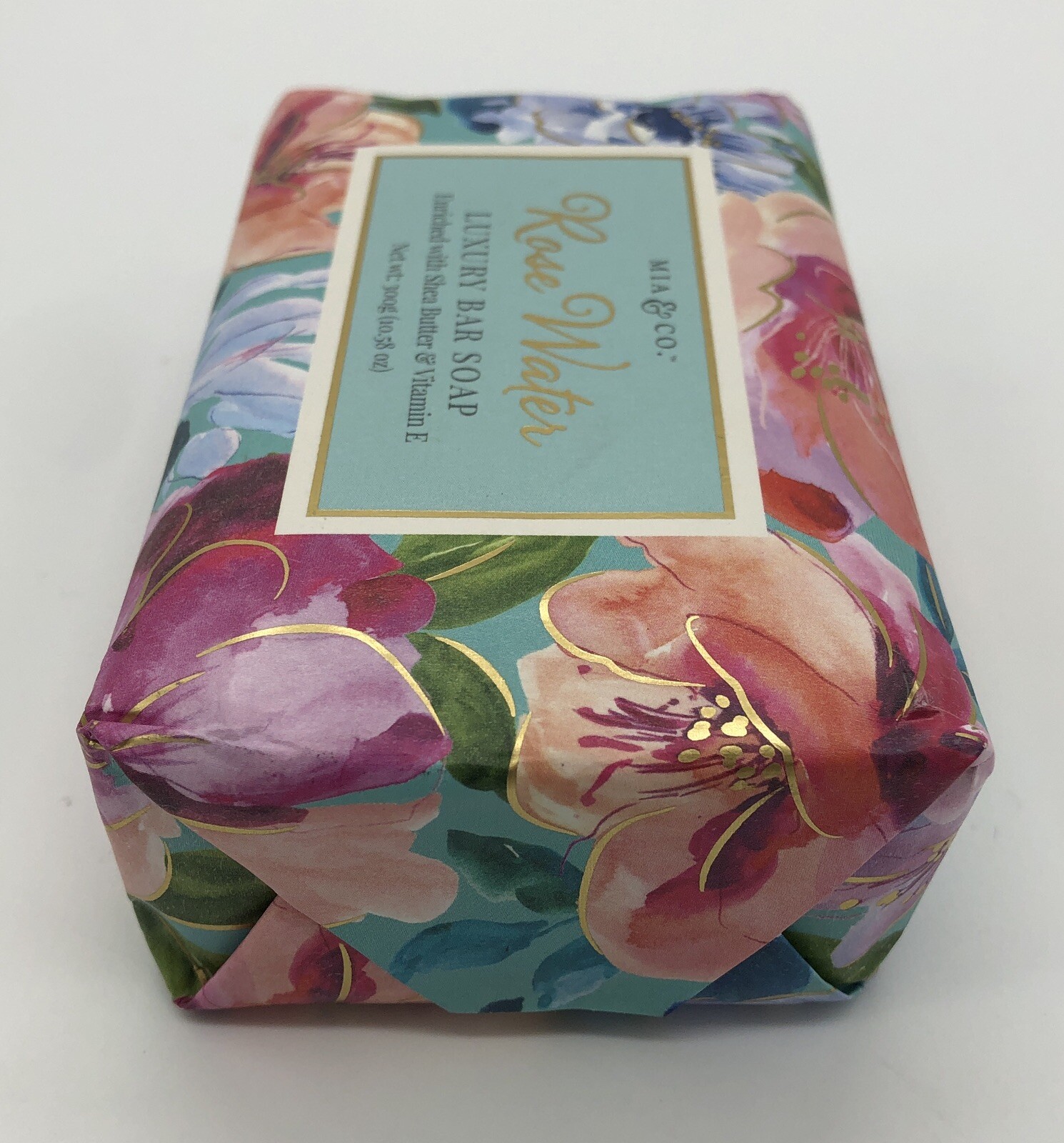 Mia & Co. ROSE WATER Luxury Body Bar Soap Shea Butter Vitamin E 10.58 oz. 300g