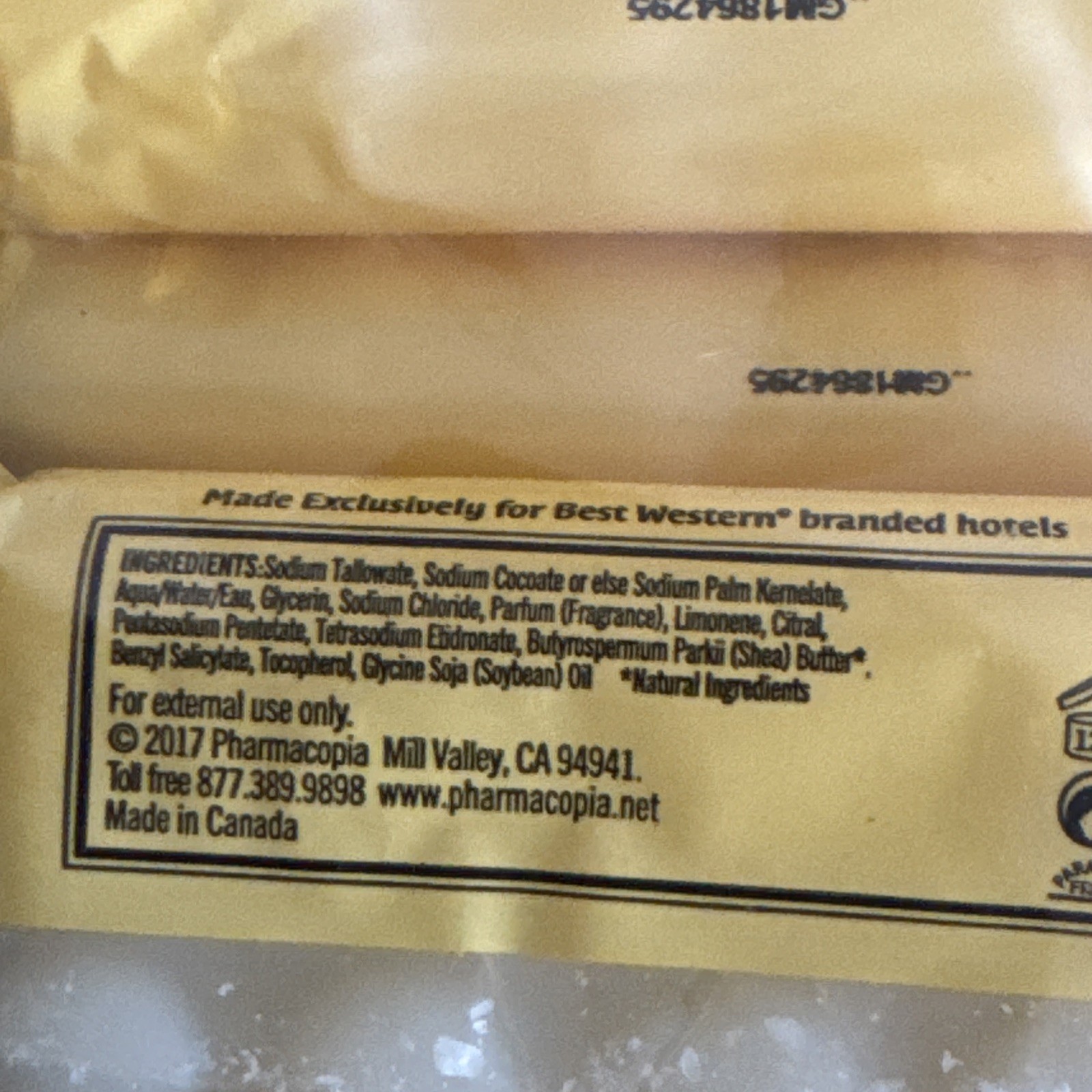 Pharmacopia Citrus Body Bar Aromatic Soap, 1.5 oz Travel Size, LOT OF 42 BARS