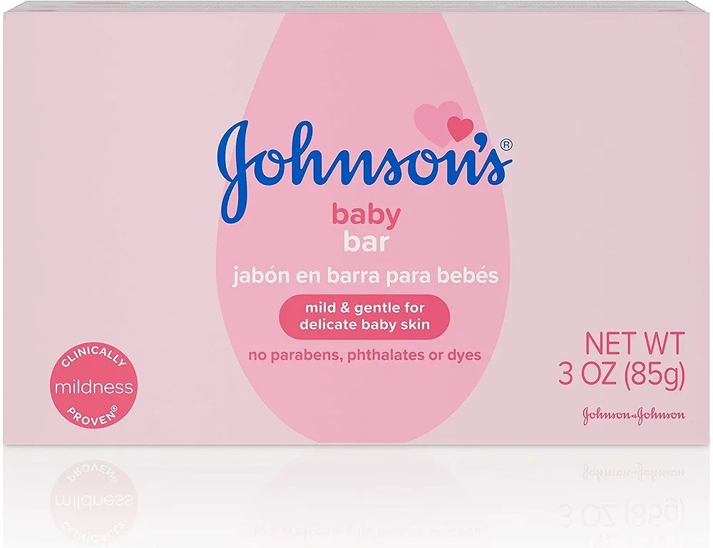 Johnson’s Bath Baby Bar (85G)- 3oz/6pk