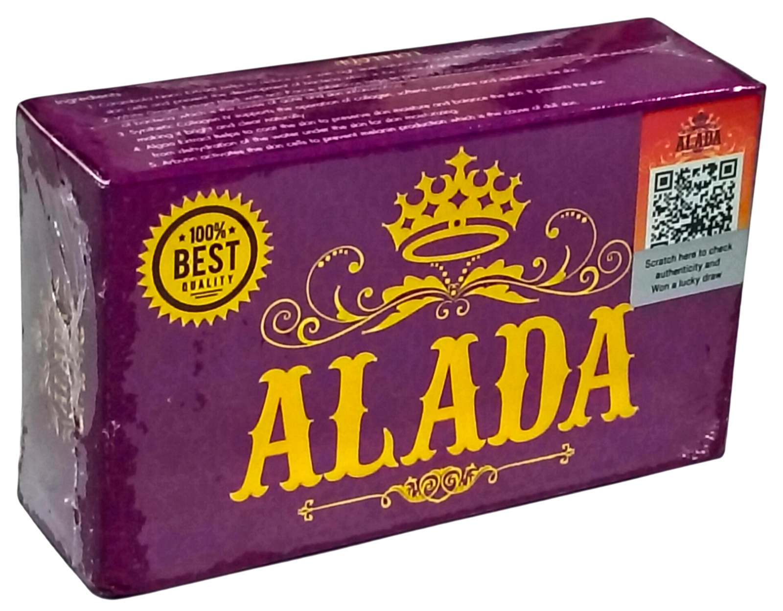ALADA Natural Extract Thai Beauty Soap Face & Body Cleansing Moisturizing 160g×2