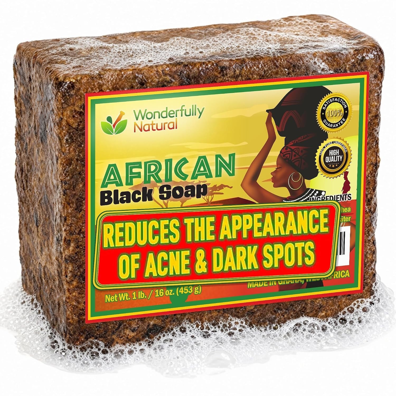 Organic African Black Soap for Acne Dark Spots Hyperpigmentation | Black Owne…
