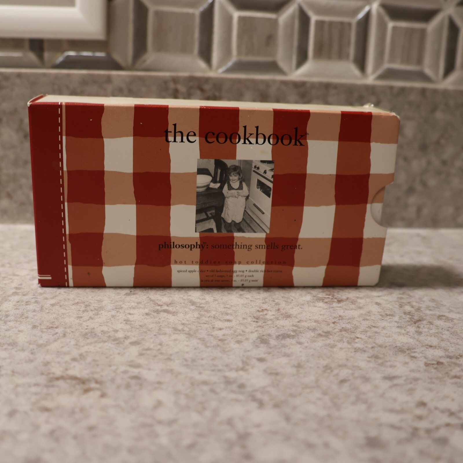 Philosophy The Cookbook Bar Soap Trio Sealed New in Box Hot Toddies Soap Flavors