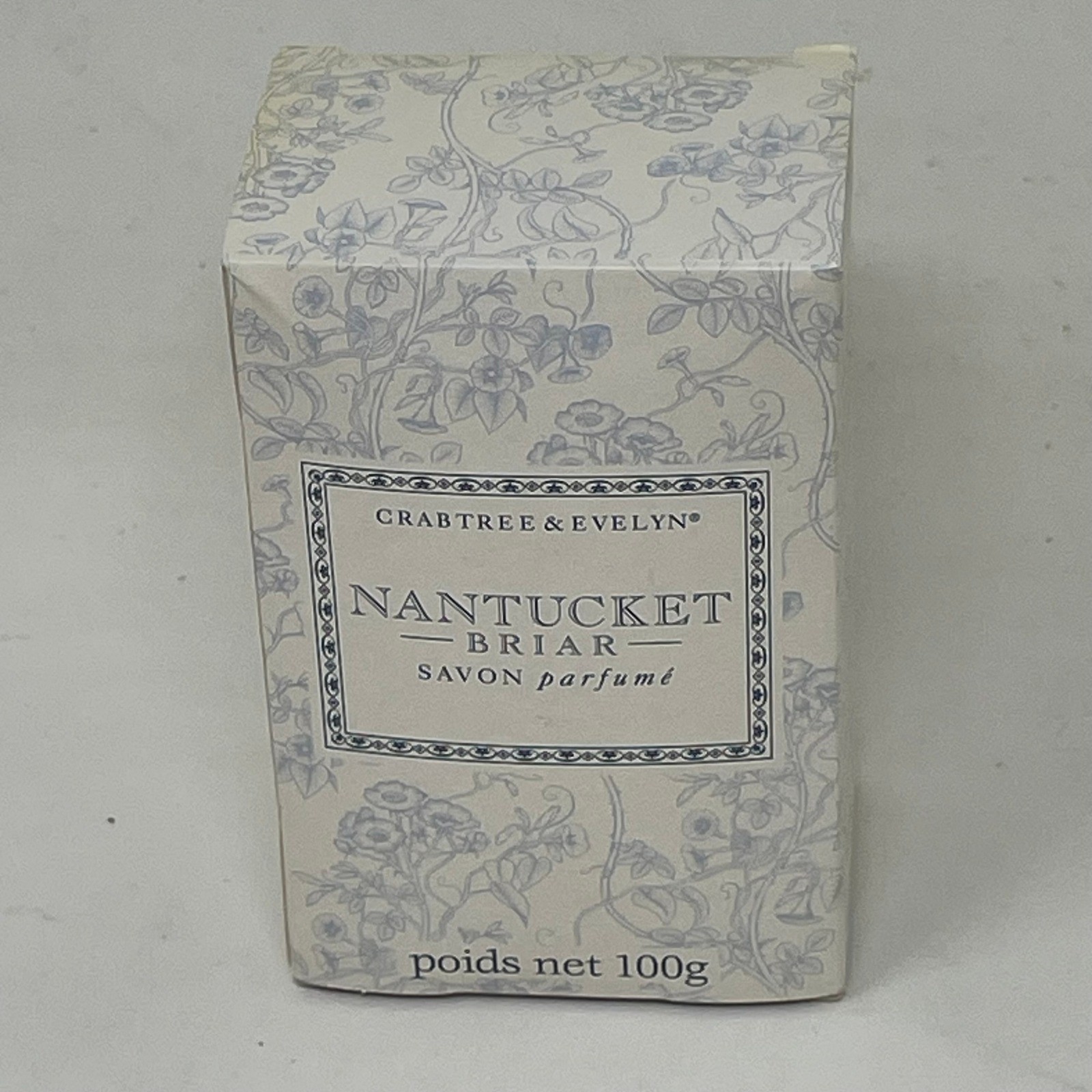 Crabtree & Evelyn Nantucket Briar Scented Bath Soap 100g 3.5oz New in Box