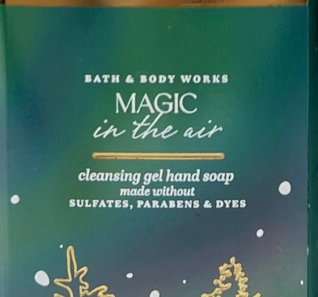 1 NEW BATH & BODY WORKS MAGIC IN THE AIR CLEANSING GEL HAND SOAP WASH PUMP 8 OZ