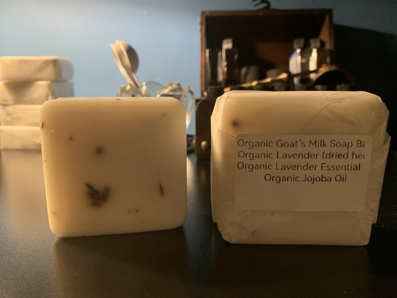 Organic Calming Goat’s Milk Soap