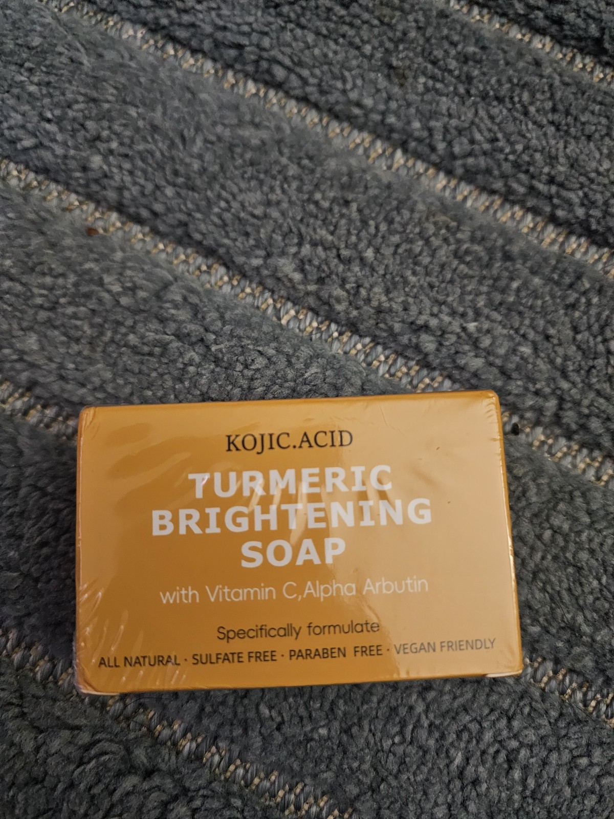 Turmeric Kojic Acid Soap Handmade Skin Products Natural Clean Dark Spot Remover