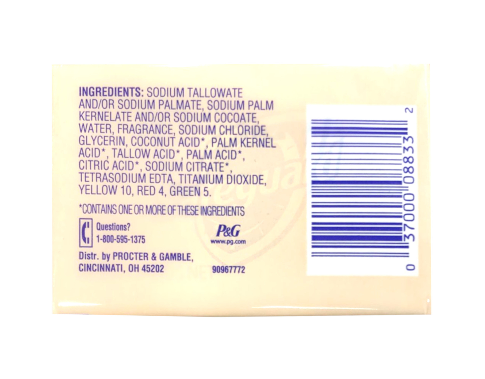Safeguard Beige Bar Soap , 4 Oz. Antibacterical Deodorant, 4 Count – Pack of 2