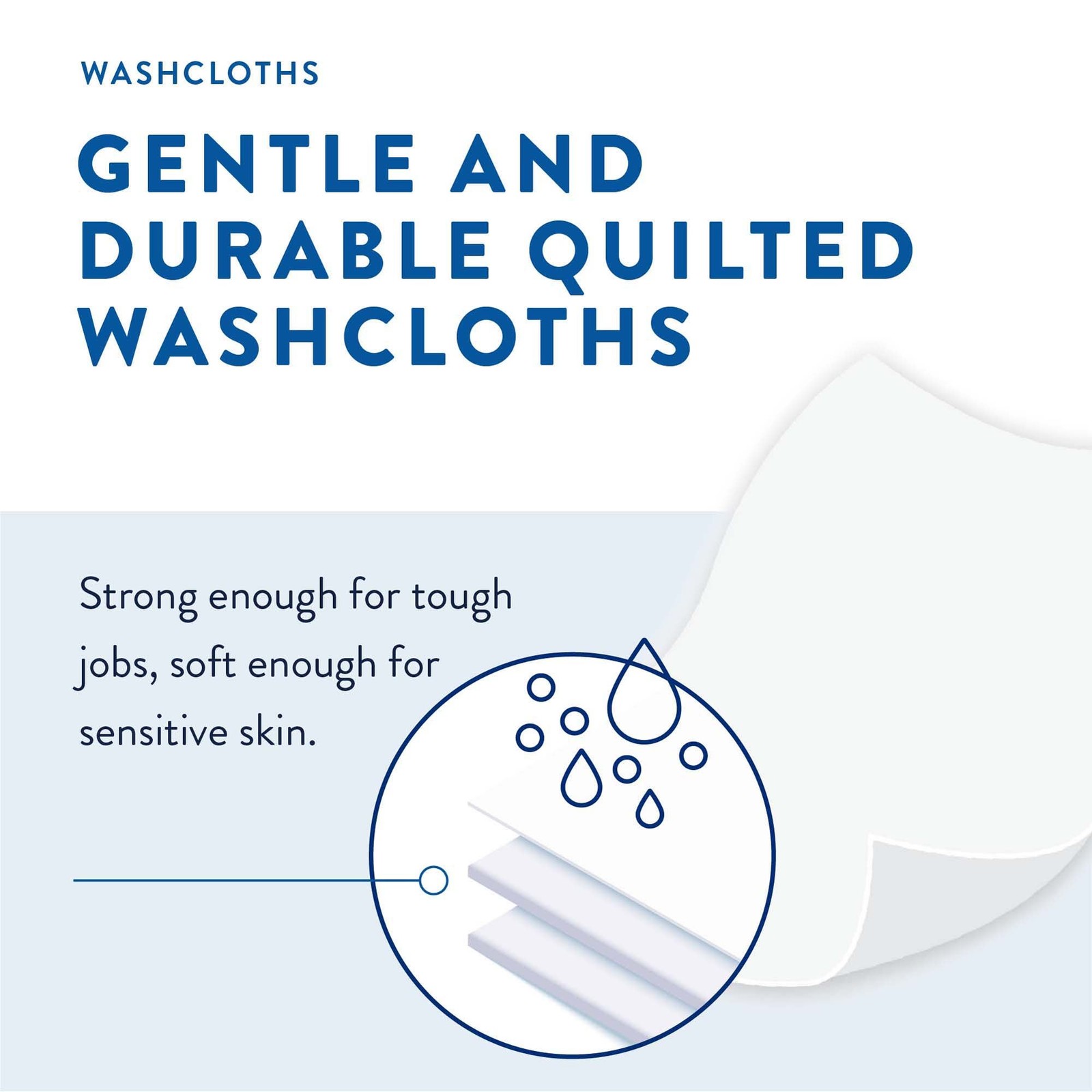 Prevail Adult Wipe or Washcloth 8 x 12″ 576 Wipes