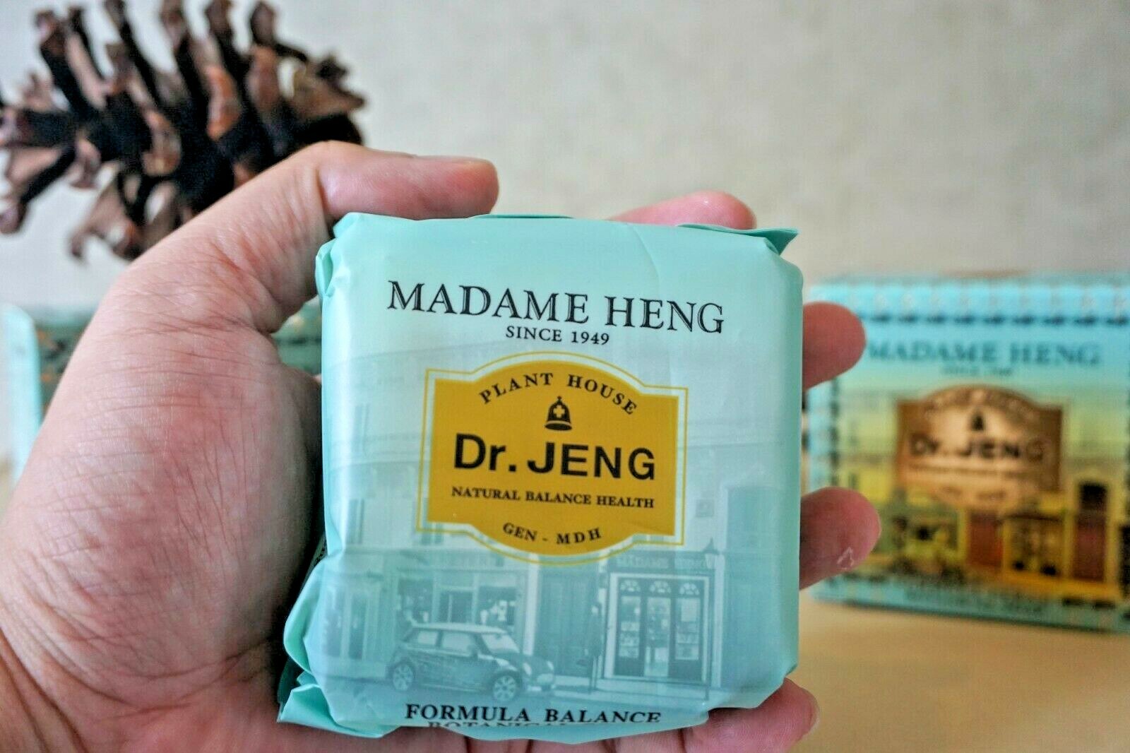 6 X 150g Madame Heng Care Spa Soap Love Time Story Natural Balance Botanical