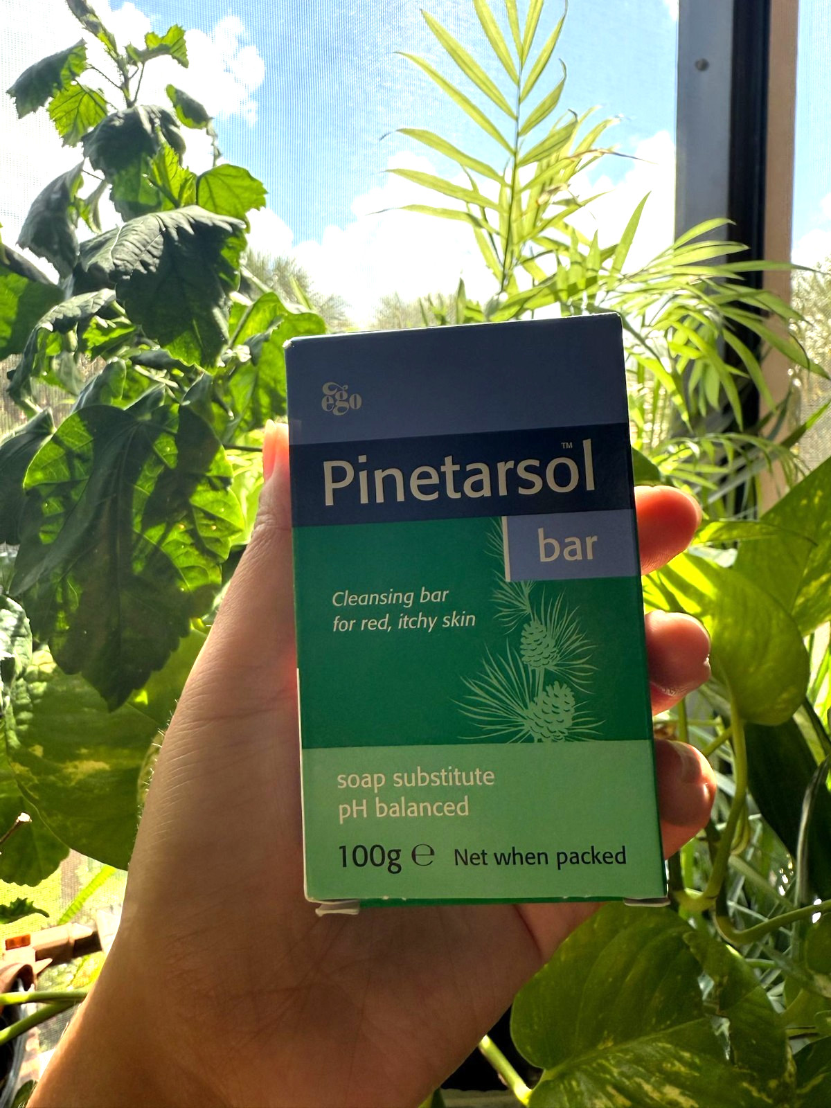 [Ego] Pinetarsol Cleansing Bar For Red Itchy Skin Relief 100g US Seller