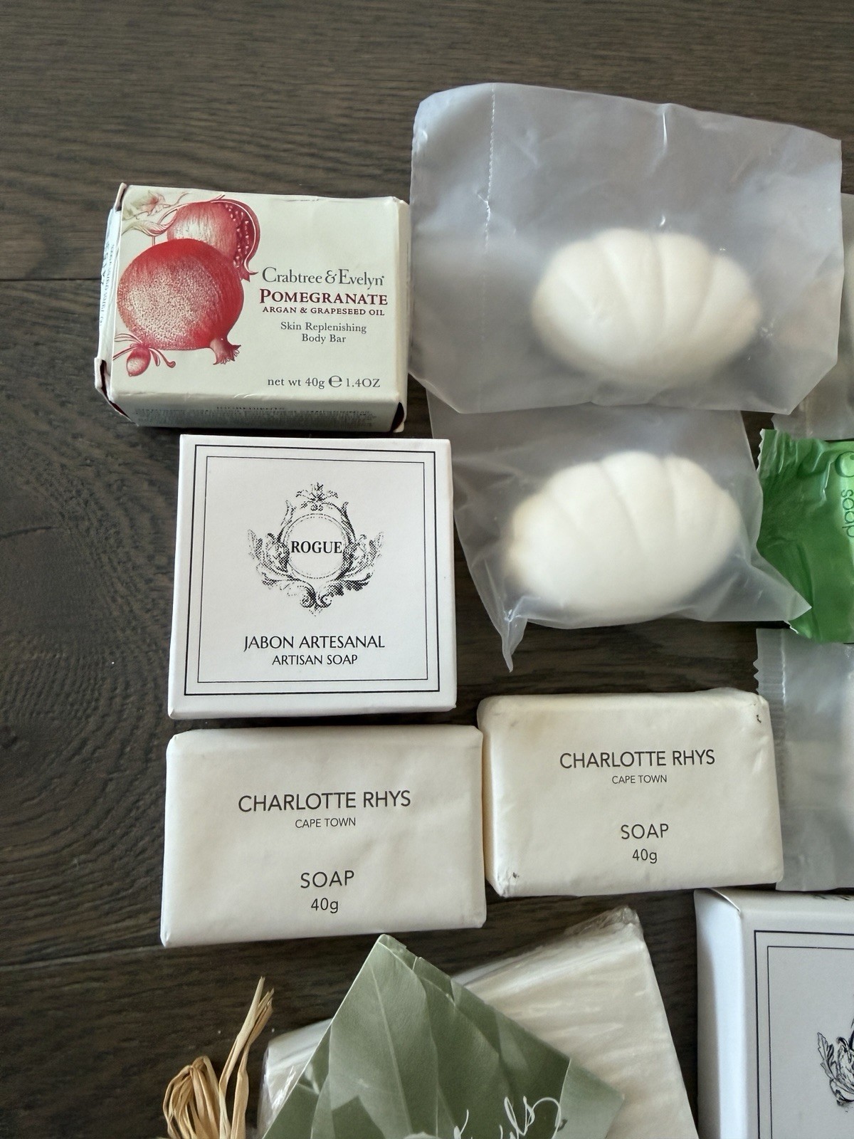 Lot of 18 Luxury Hotel Travel Soaps Mixed Premium Brands Templespa Crabtree