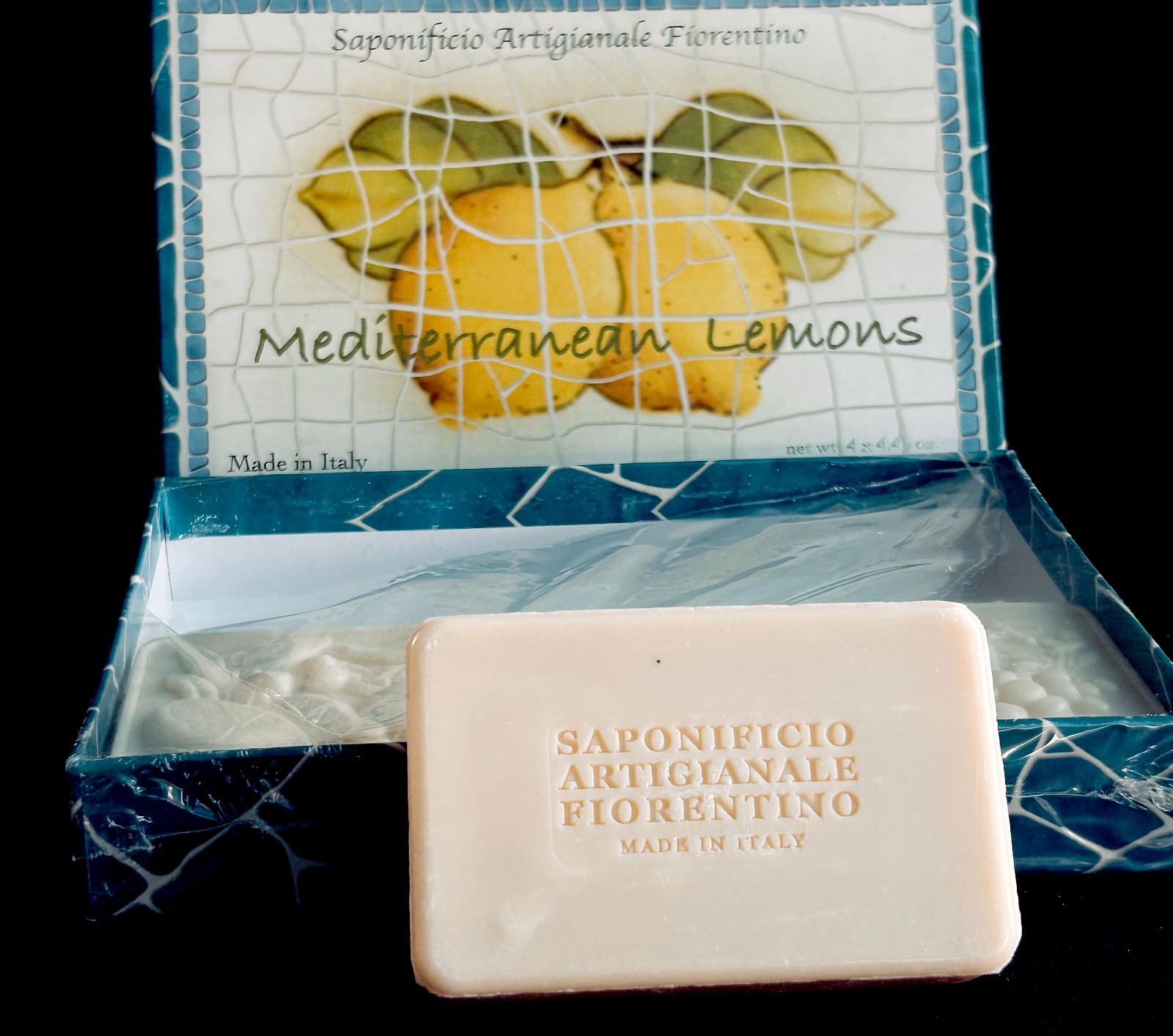 Lot 3 Boxes 6 New Bar Soaps Lemons Melon Rosemary Cucumber France Italy USA C644