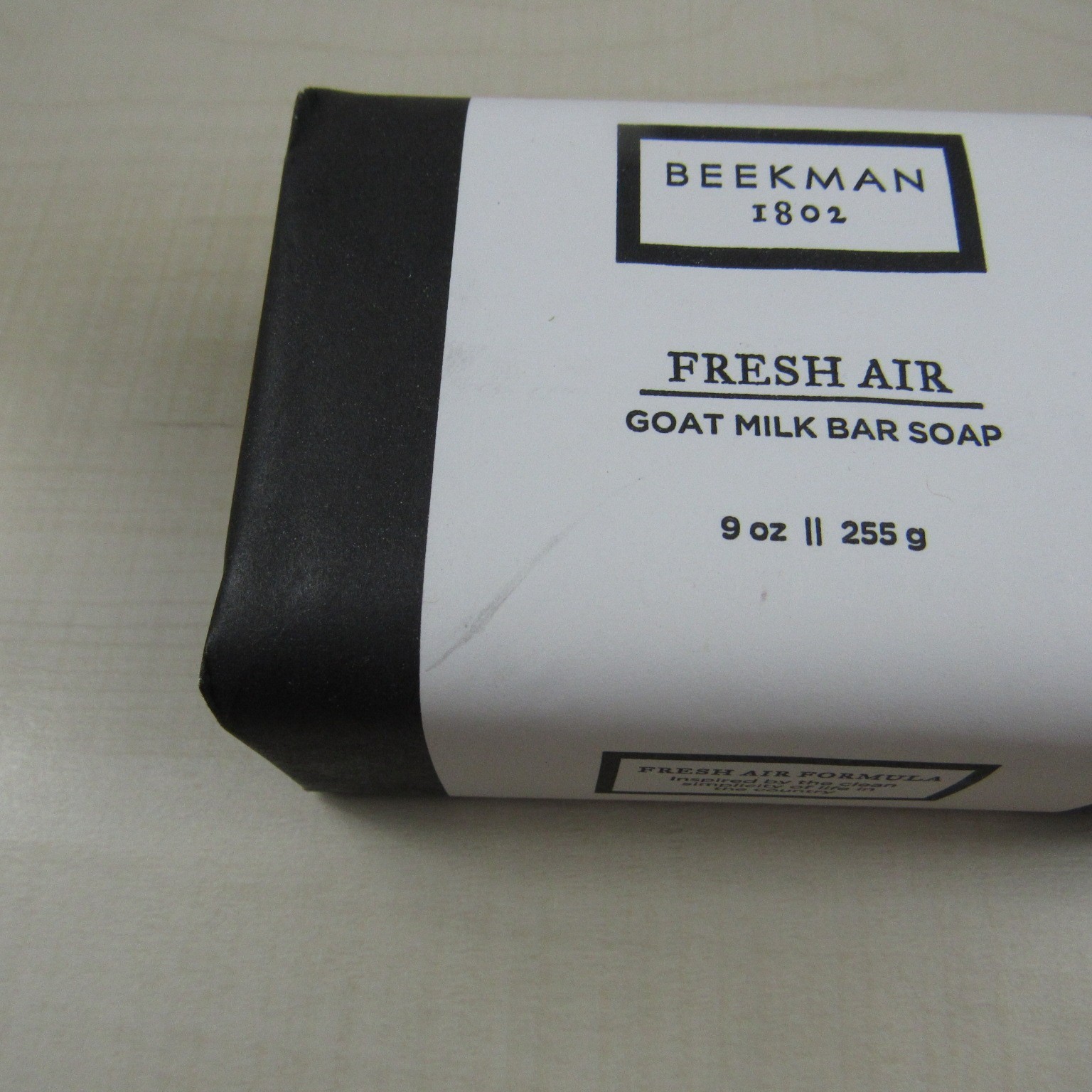 Beekman 1802 Goat Milk Soap Fresh Air Bar 9 oz New Made USA