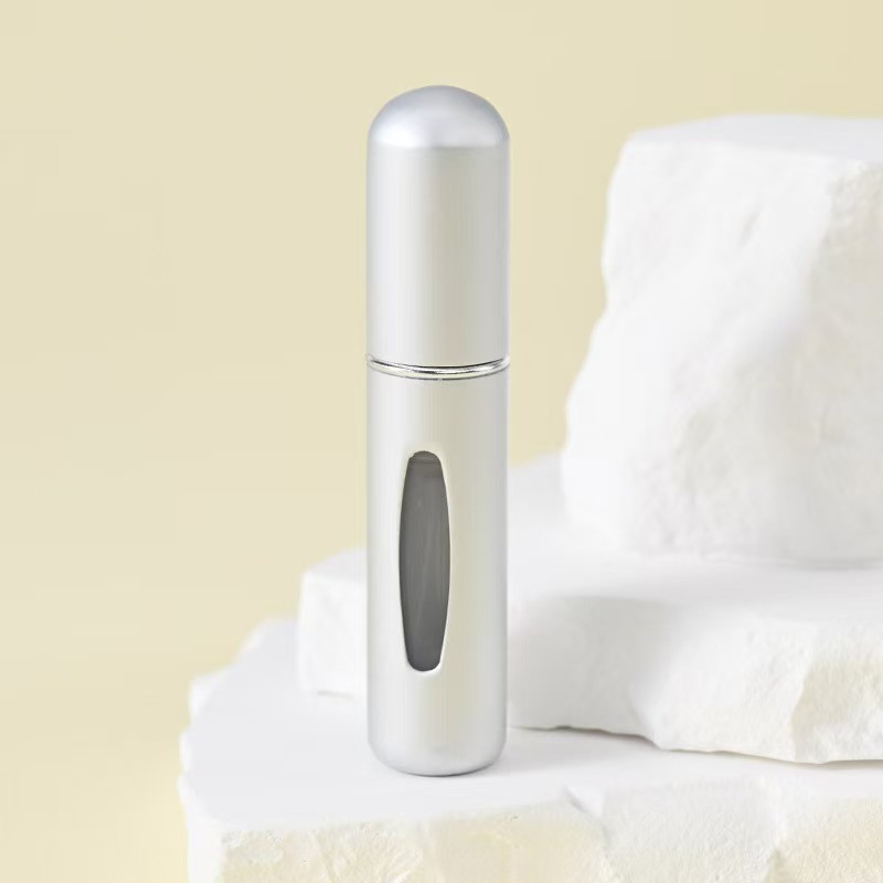 Any 5 PCS Mini Travel Perfume Atomizer Bottle Portable Spray Pump Case Refill